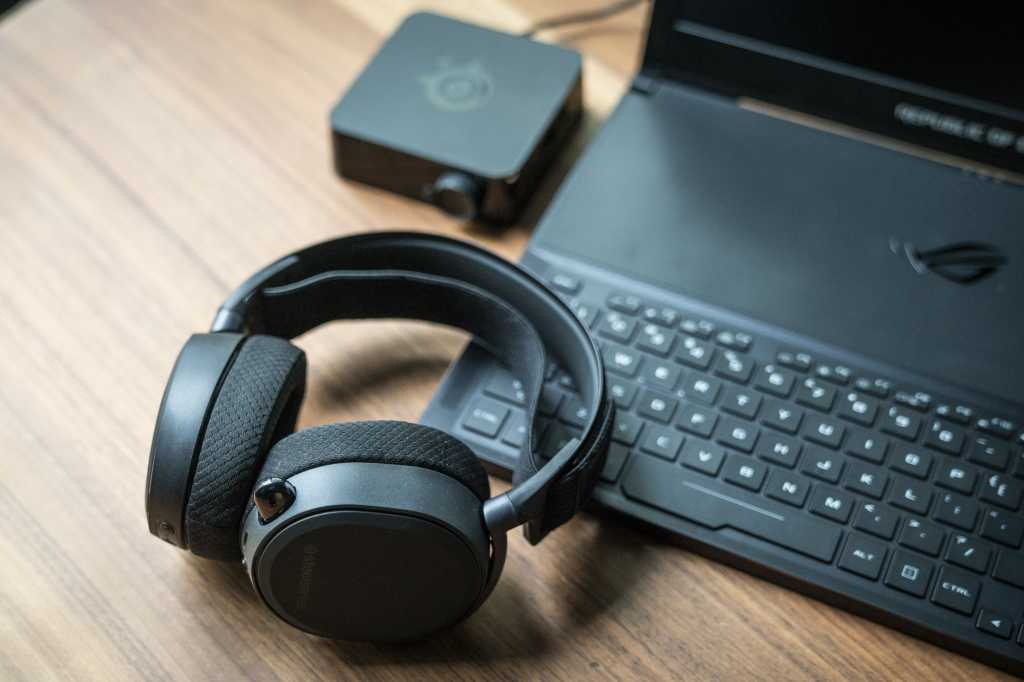 Tai nghe SteelSeries Arctis Pro Wireless - Hàng chính hãng - đen