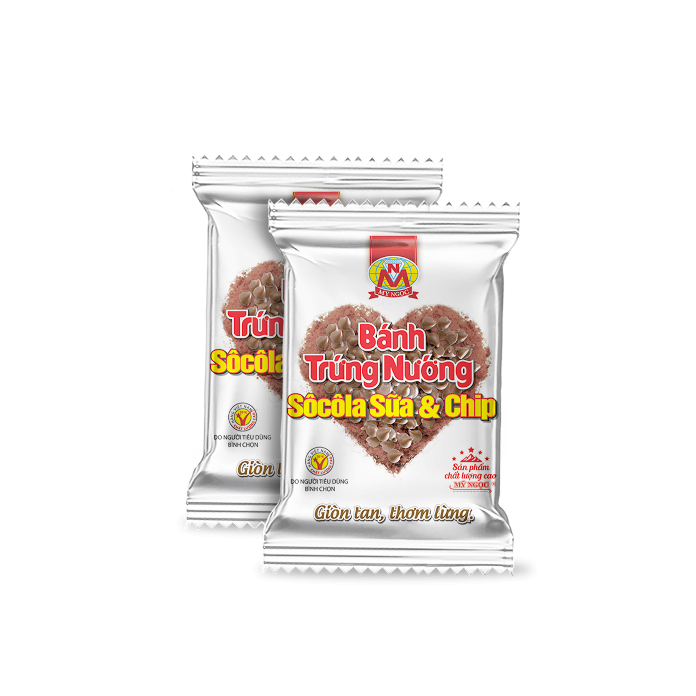 1 kg-1 Bánh trứng nướng SÔCÔLA sữa &amp; chip MỸ NGỌC