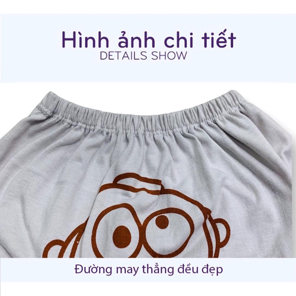 Quần Đùi Cho Bé Trai Bé Gái LYBABY Quần Chục Đùi Cotton Cho Bé Trai Bé Gái QC09