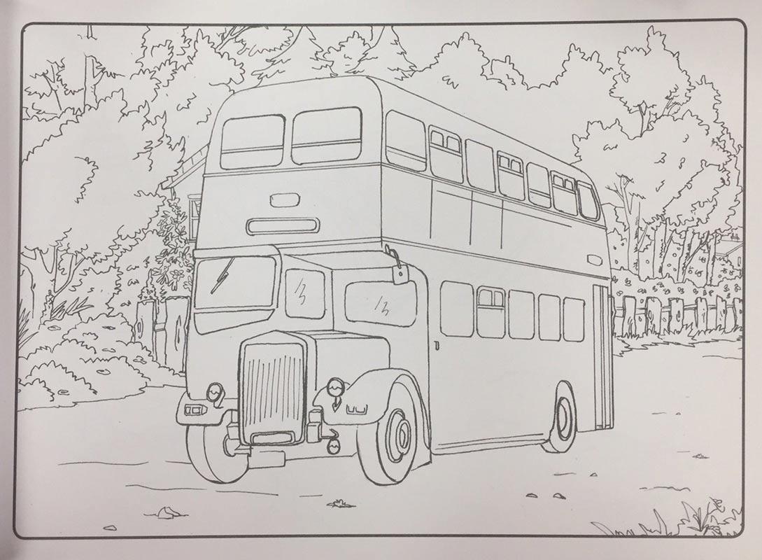 Sách ngoại văn: Colour Art - Transport