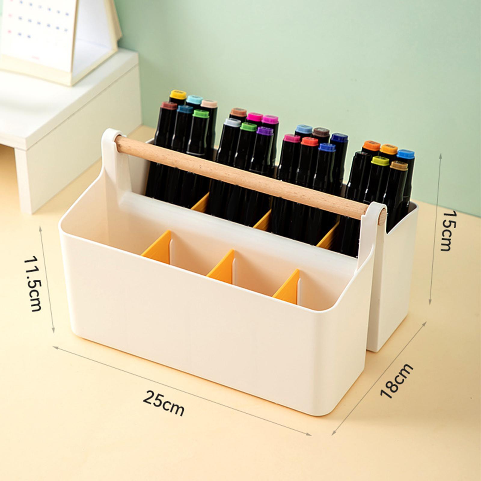 Stationery Storage Box  Storage Box for Desktop School Bathroom Supplies