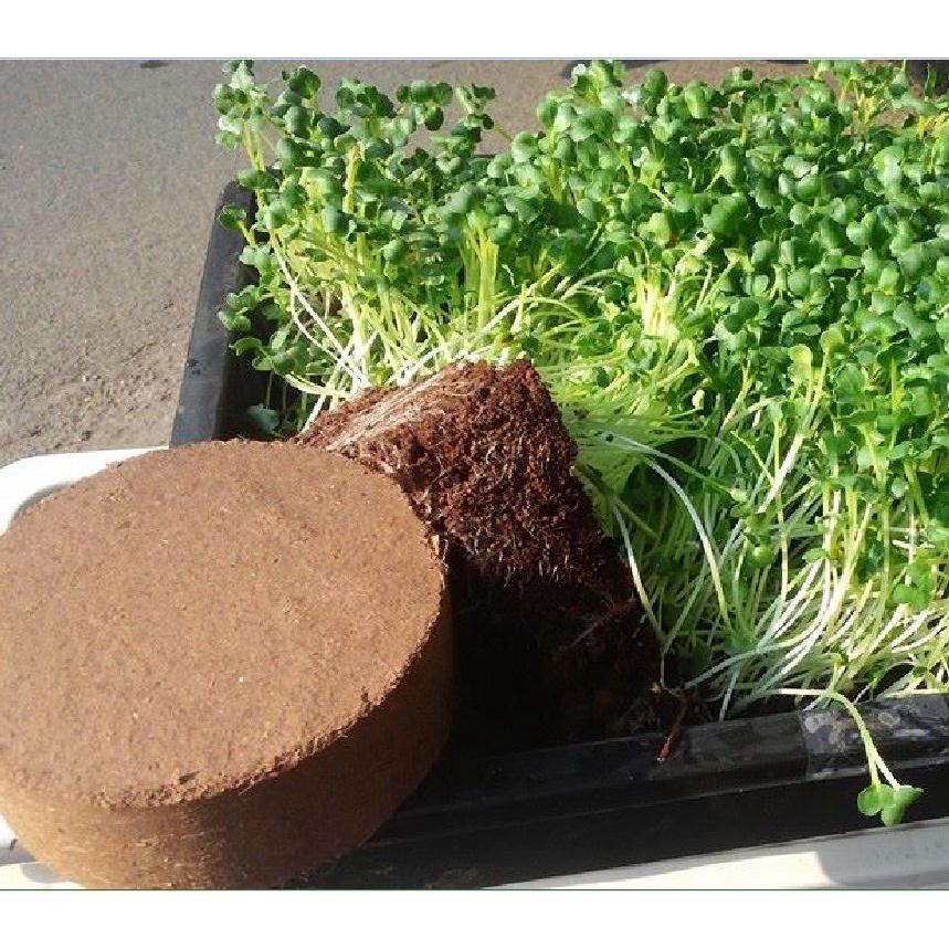 Viên Nén Mụn Dừa Hữu Cơ Trồng Rau, Trồng Cây 1 viên 500gram - KNS229