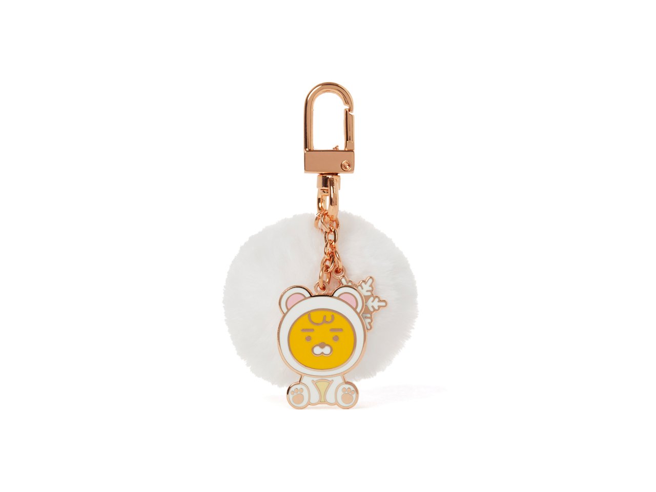 Móc Treo Pompom Ryan Kakao Friends Chính Hãng