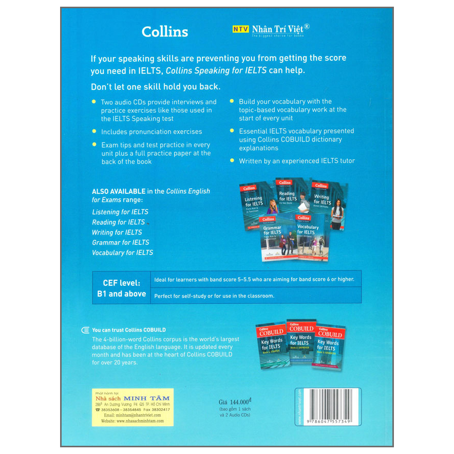 Collins - Speaking For IELTS (Kèm 2 CD)