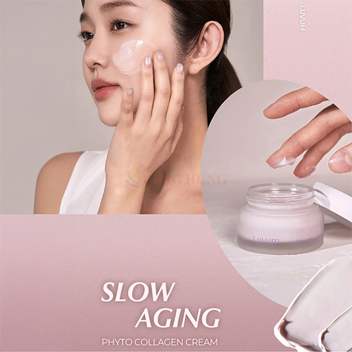 Kem dưỡng trẻ hóa da Luvum Slow Aging Phyto Collagen Cream (50ml) - Hàng chính hãng
