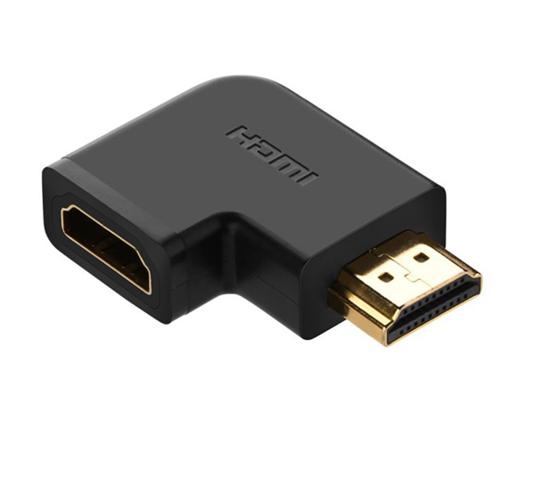 Đầu nối dây HDMI cong 270 độ - Đầu nối HDMi 2 đầu âm dương - DH01 - NTH