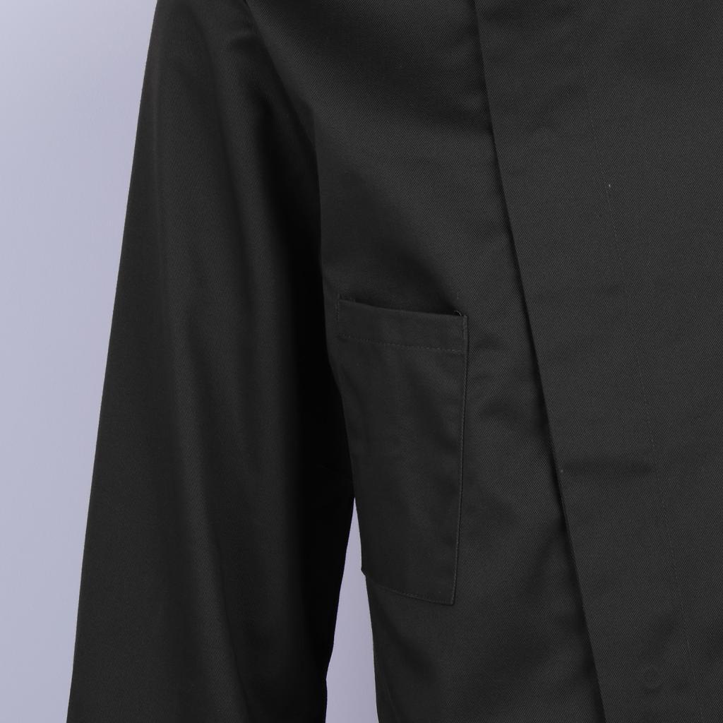 Chef Jackets Coat Long Sleeves Shirt Kitchen Uniform Workwear