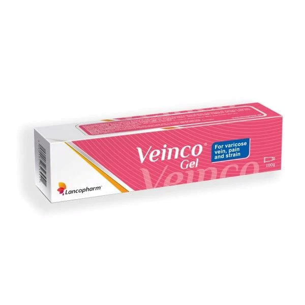 LANCOPHARM VEINCO GEL- Gel thoa cho những người bị suy giãn tĩnh mạch chân (tuýp 100g)