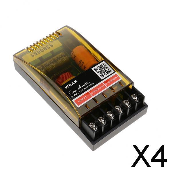 4x2 Way Audio Speaker Frequency Divider Aplifier Crossover Filters Board