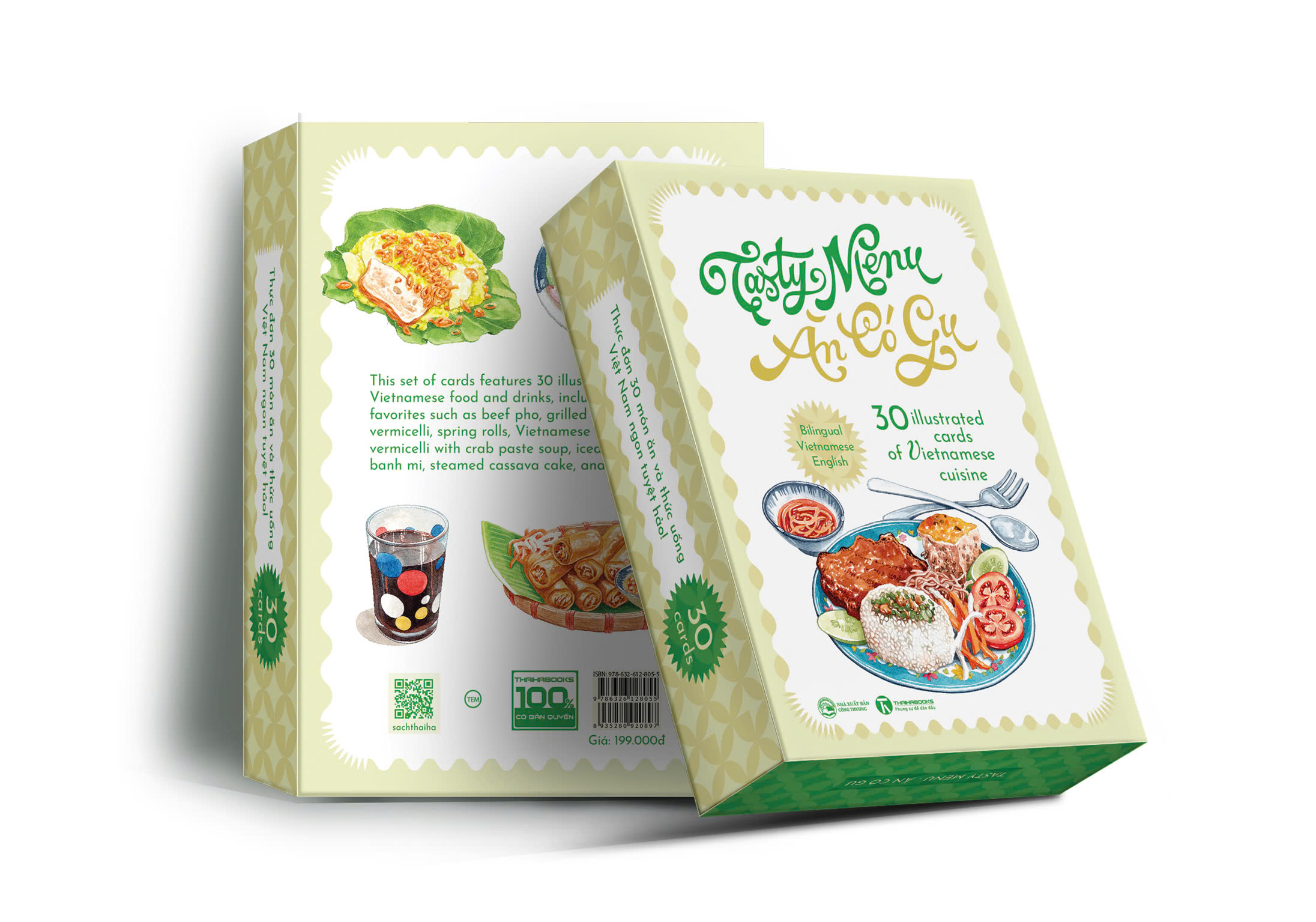 Bộ Hộp Thẻ Tasty menu – Ăn có gu