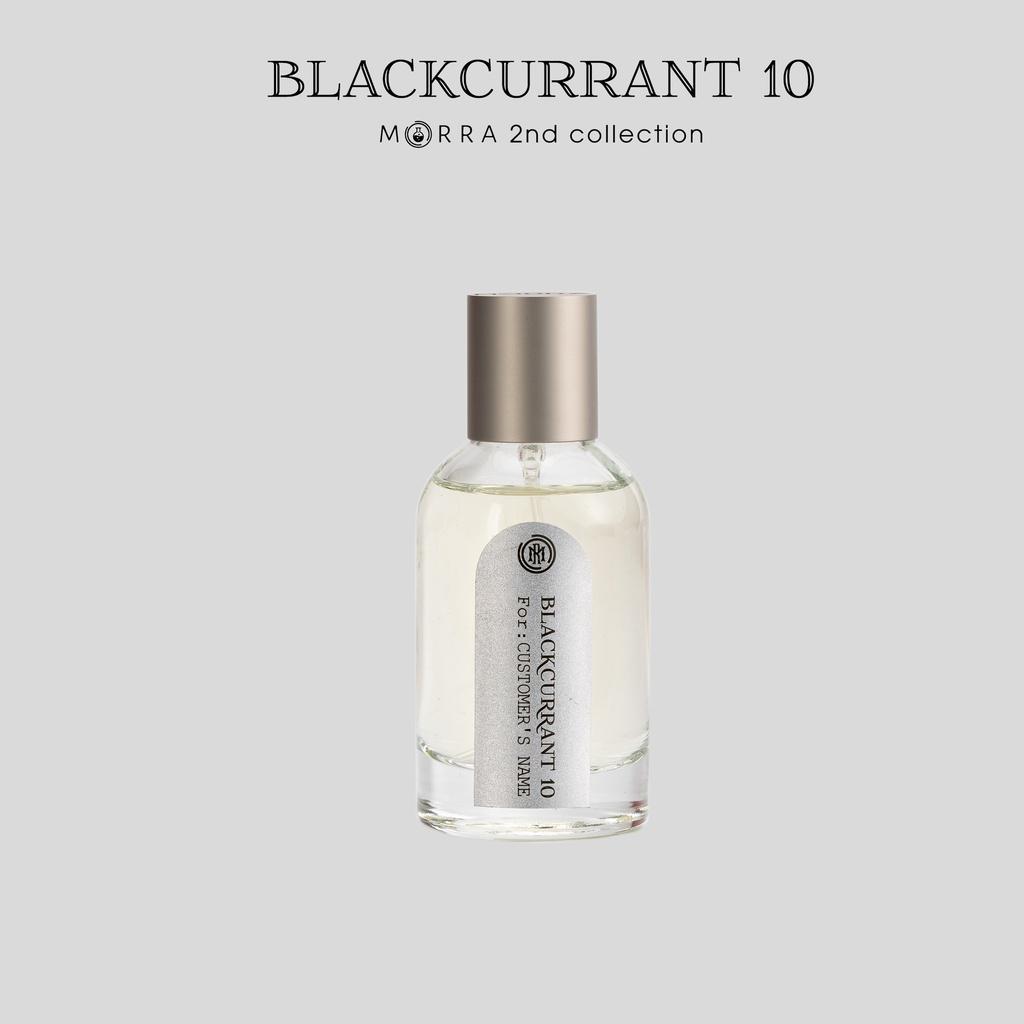 Nước Hoa Nam Nữ Thơm Lâu Morra Blackcurrant 10 Chai 50ml Tem Kim Loại Hương Trái Cây Cá Tính Tươi Mát Trẻ Trung