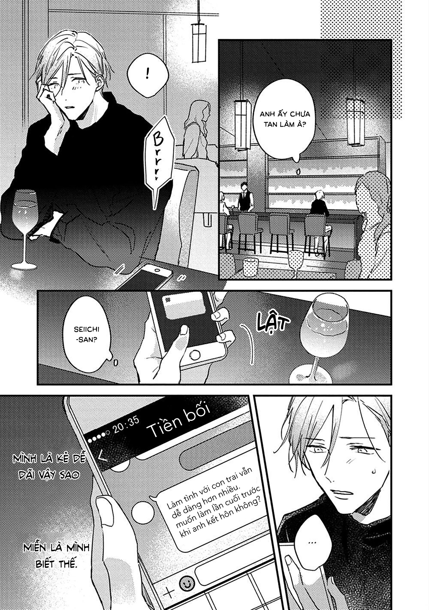 chạm môi lên vết thương chapter 3 11