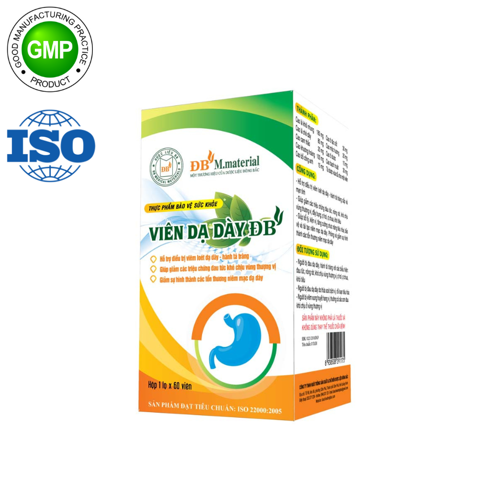 Viên Dạ dày ĐB - Lọ 60 viên