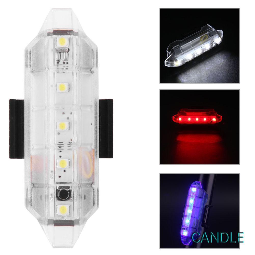 Đèn Hậu Led 5 Bóng 4 Chế Độ Cho Xe Đạp