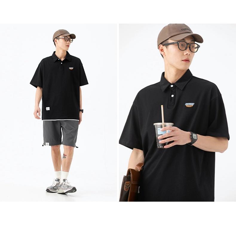 Áo polo Unisex Dreamy, cổ bẻ vải cá sấu cotton cao cấp xuất xịn chuẩn form logo thêu – MayLinh shop