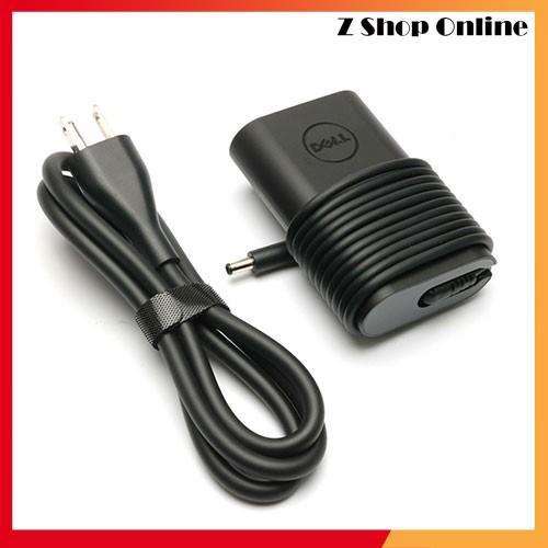 ️ Sạc Dùng Cho laptop Dell Oval 19.5V 2.31A 45W chân kim nhỏ - XPS 13 - Adapter kèm dây nguồn