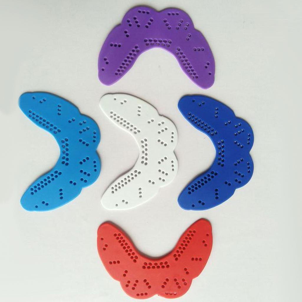 Adult Mouth Guard Gum Shield Teeth Protector For Boxing Hockey Football Basketball Purple Blue Black White