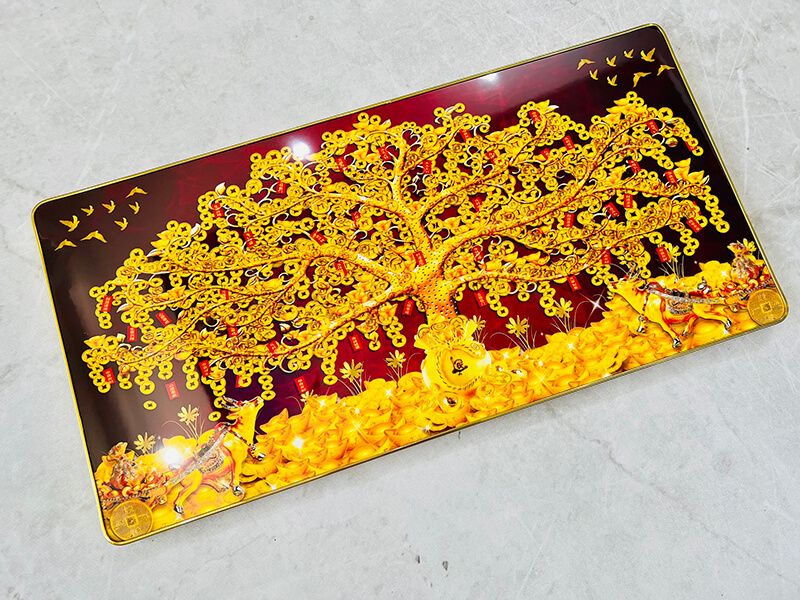 TRANH CANVAS - TRANH TREO TƯỜNG PHÒNG KHÁCH - TRANH PHÒNG NGỦ - TRANH TREO TƯỜNG HOA XANH