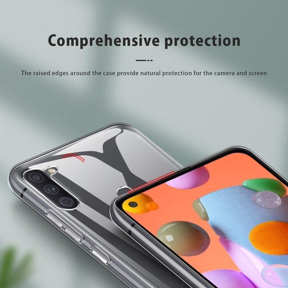 Ốp lưng dẻo silicon cho Samsung Galaxy A11 hiệu HOTCASE Ultra Thin - Hàng nhập khẩu