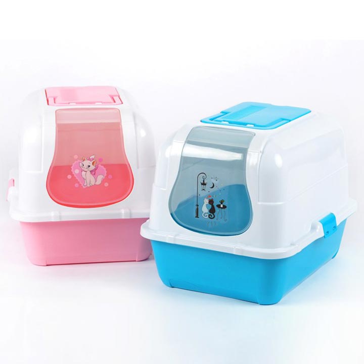 Nhà vệ sinh mèo kitty có kèm Xẻng và lọc khí