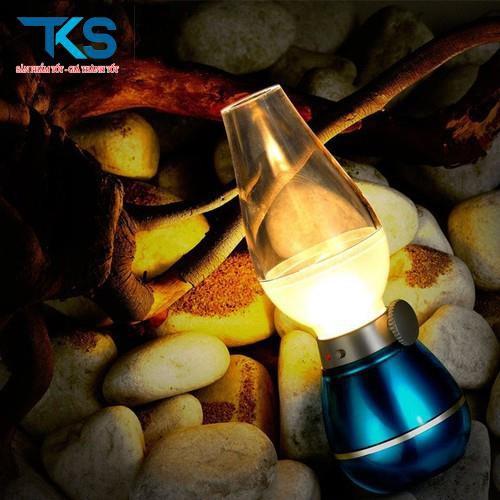 Đèn thờ cảm ứng, Đèn bàn sạc điện, thổi là sáng