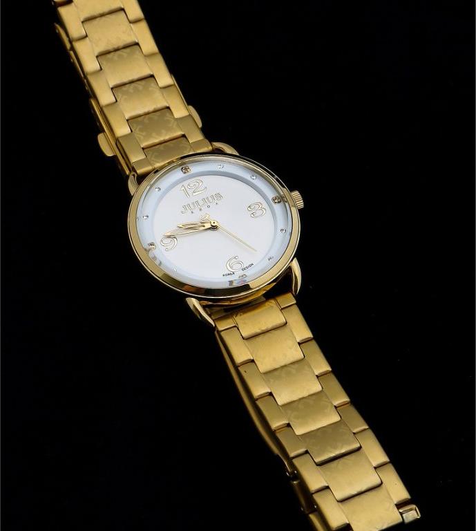Đồng hồ nữ Julius dây thép JA-936B JU1152 (Vàng)