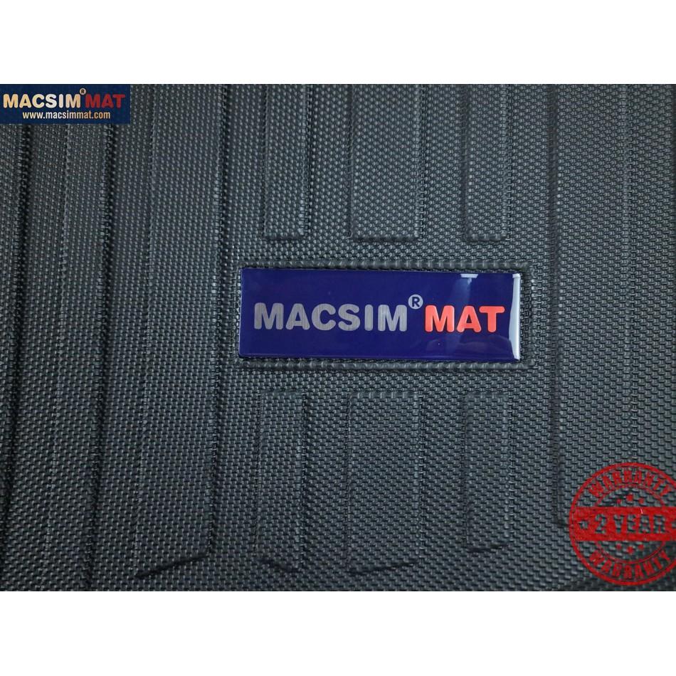 Thảm lót cốp xe ô tô Toyota Camry 2011-2017 nhãn hiệu Macsim chất liệu TPV cao cấp màu đen