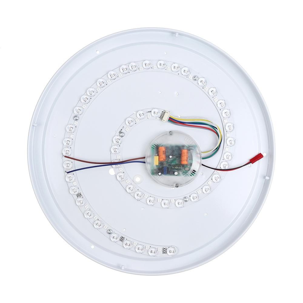 Đèn Ốp Trần 120 LED RGB Tích Hợp Loa Bluetooth Nghe Nhạc Không Dây Kết Nối Điện Thoại Qua APP Cao Cấp - Hàng Nhập Khẩu