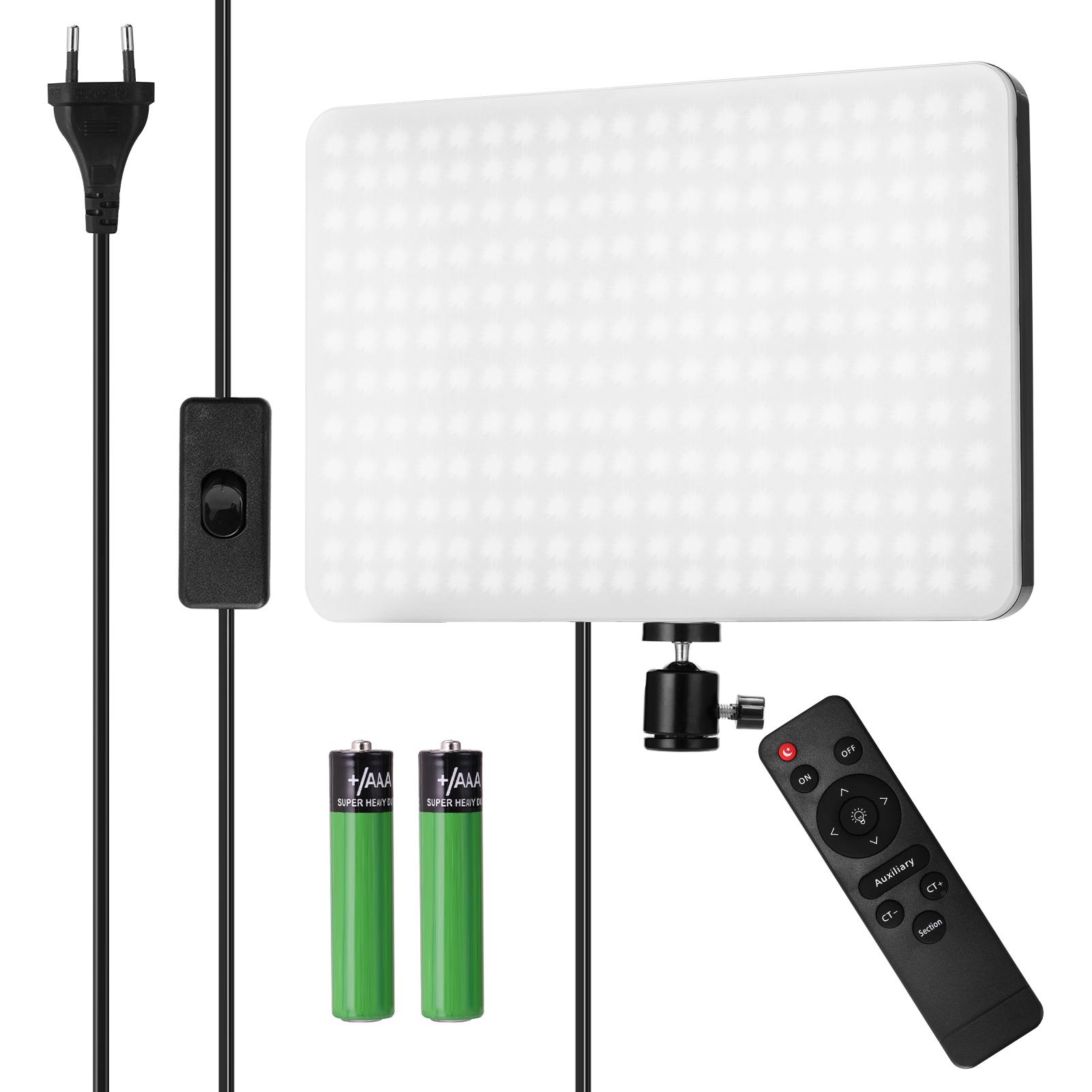 Bảng điều khiển ánh sáng điều khiển từ xa 10in có thể thay đổi LED Phụ kiện chụp ảnh