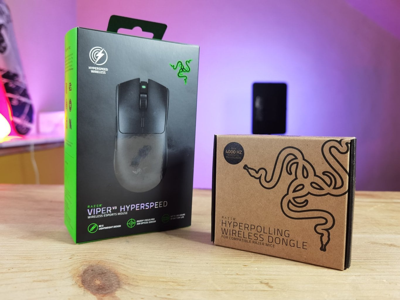 Chuột không dây Razer Viper V3 Hyperspeed - Wireless Esports Gaming Mouse_Mới, hàng chính hãng