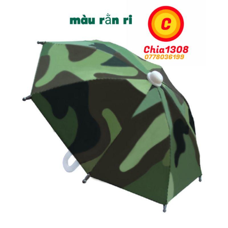 Ô DÙ MINI 2 LỚP CAO CẤP CHE NẮNG MƯA CHO ĐIỆN THOẠI GẮN TRÊN GIÁ ĐỠ ( SỈ IB)