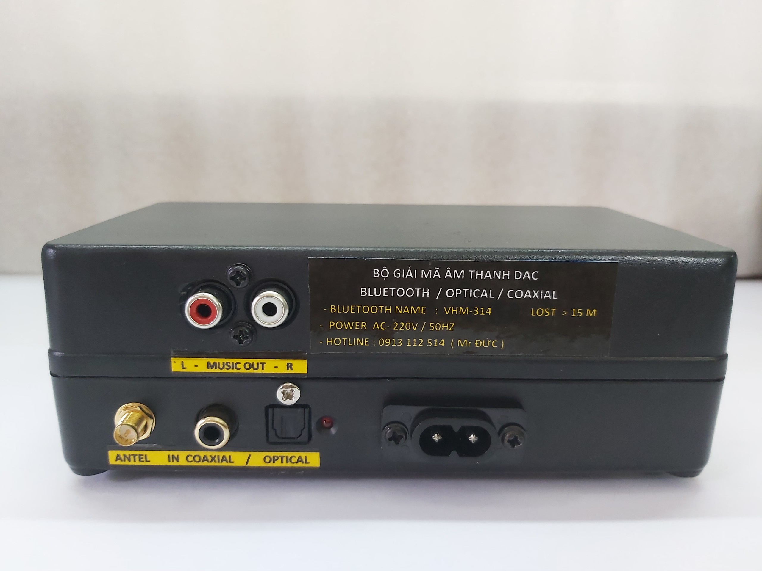Bộ giải mã DAC nâng tiếng DIY - Bluetooth 5.0 - Nguồn 220V