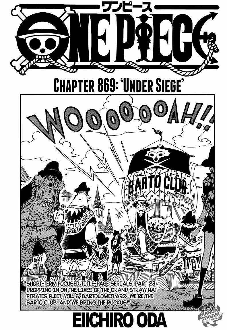 đảo hải tặc - one piece chapter 869 1