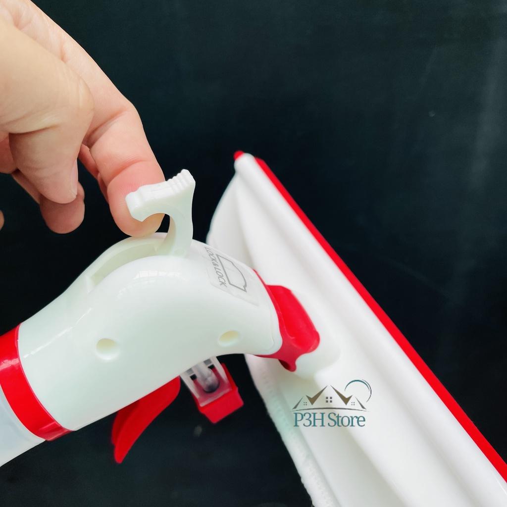 Cây lau kính có bình xịt Lock&Lock Spray Squeezee 3in1 ETM417