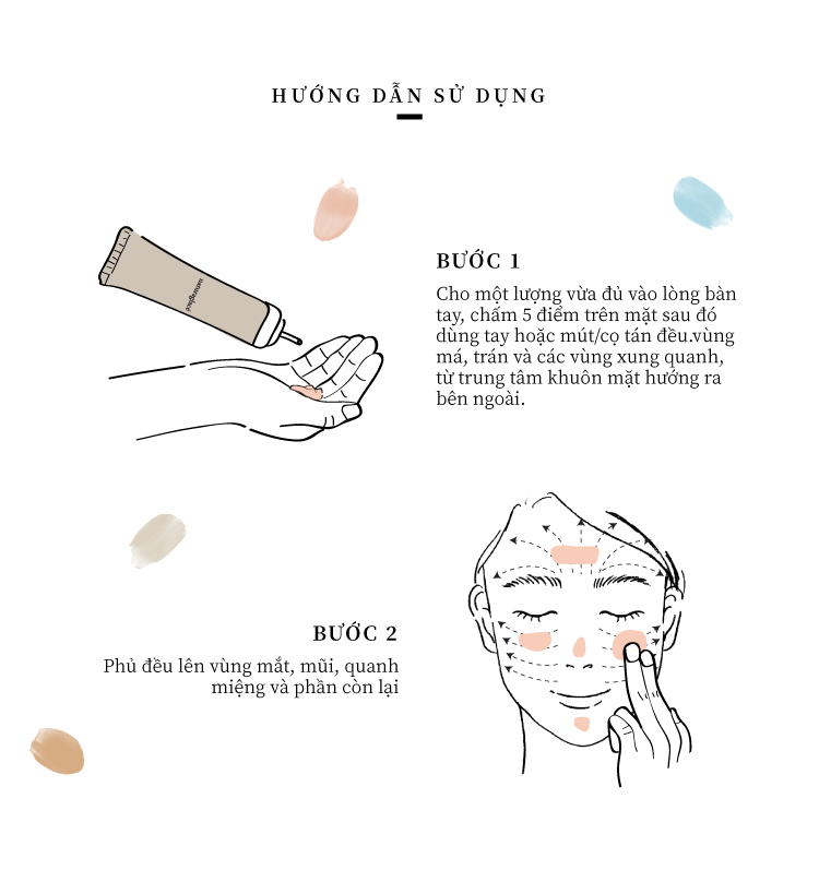 Make Up Cream On The Go (30 gói Shachet) - Kem nền hữu cơ đa năng naturaglacé Make Up Cream (02 - Màu be tự nhiên)