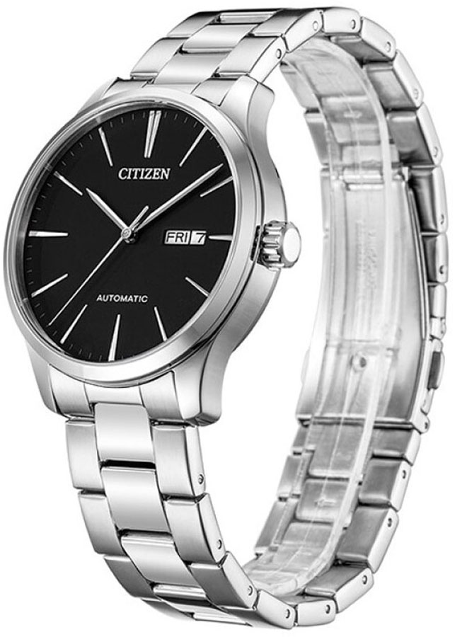 Đồng Hồ Nam Citizen Dây Thép Không Gỉ NH8350-83E - Mặt Đen