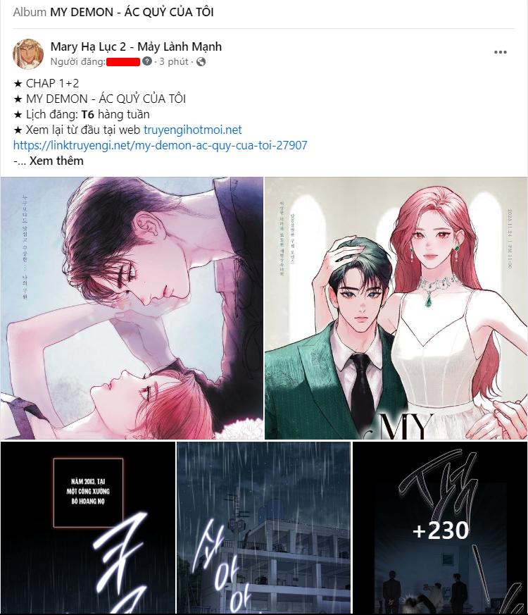 my demon - ác quỷ của tôi chapter 1.1 81