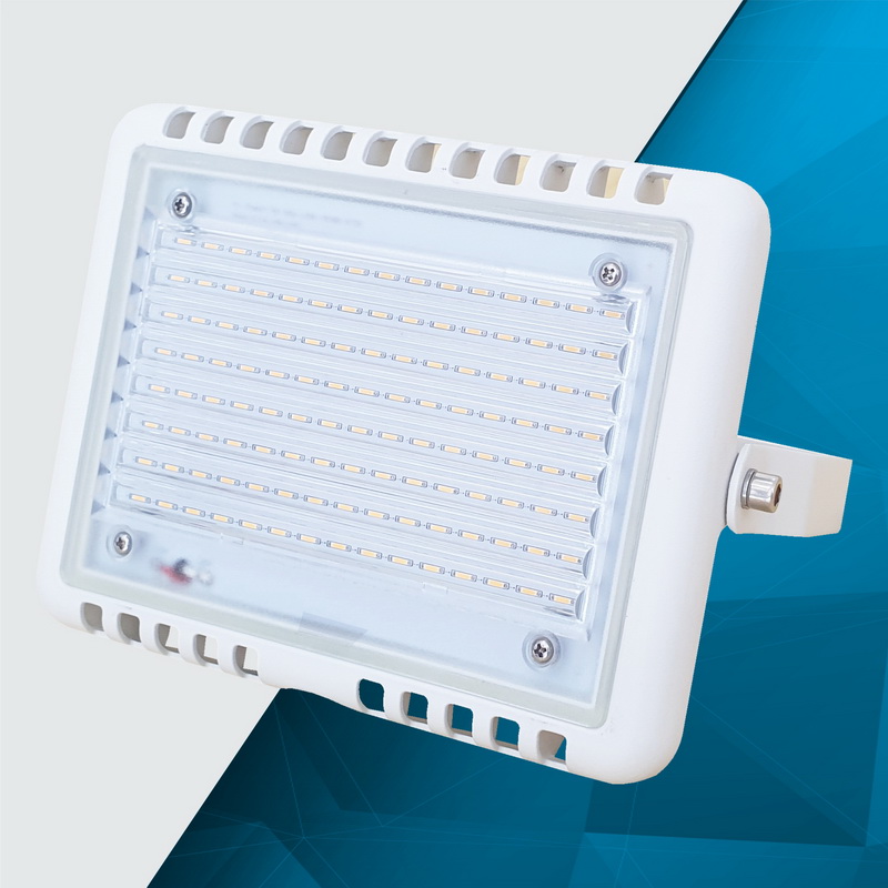 Đèn pha led ngoài trời Shuji SJL-8030 (Đúng 50W) - Hàng Chính Hãng được nhập khẩu chính thức từ Công ty TNHH Shuji