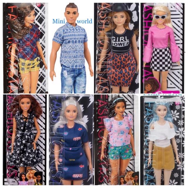 Búp bê barbie fashionistas FBR37