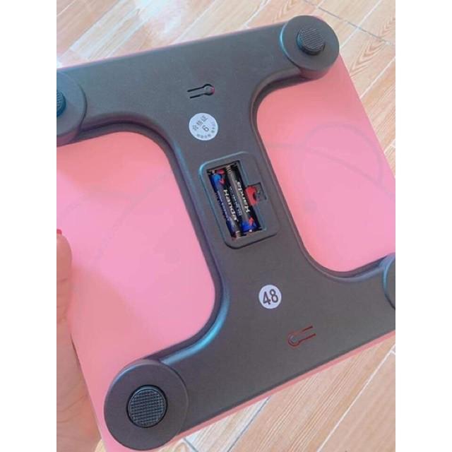 Cân mặt con heo dễ thương,Cân điện tử trọng tải lên tới 180kg họa tiết con heo dễ thương