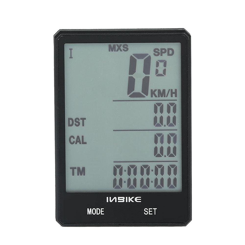 Máy đo tốc độ xe đạp không dây 2,8 inch Màn hình LCD không thấm nước