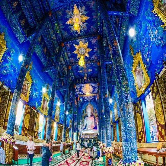 Thái Lan: Chiangmai – Chiangrai: Khám phá Chùa Trắng - Chùa Xanh & Tam Giác Vàng - Trải nghiệm ẩm thựcMichelin - 1 ngày tự do