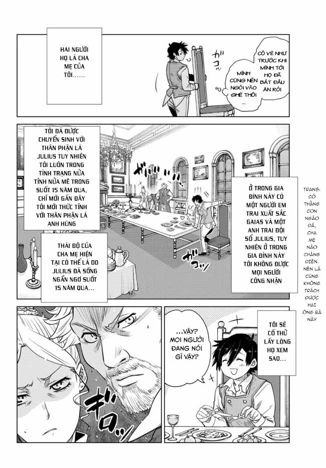 anh hùng mạnh nhất lịch sử chuyển sinh và vô tình trở nên vô dịch ở học viện chapter 7.1 4