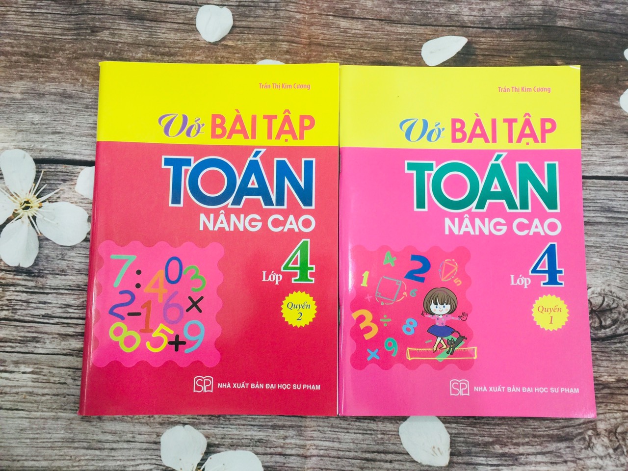 Combo Vở Bài Tập Toán Nâng Cao Lớp 4 (Bộ 2 Tập)