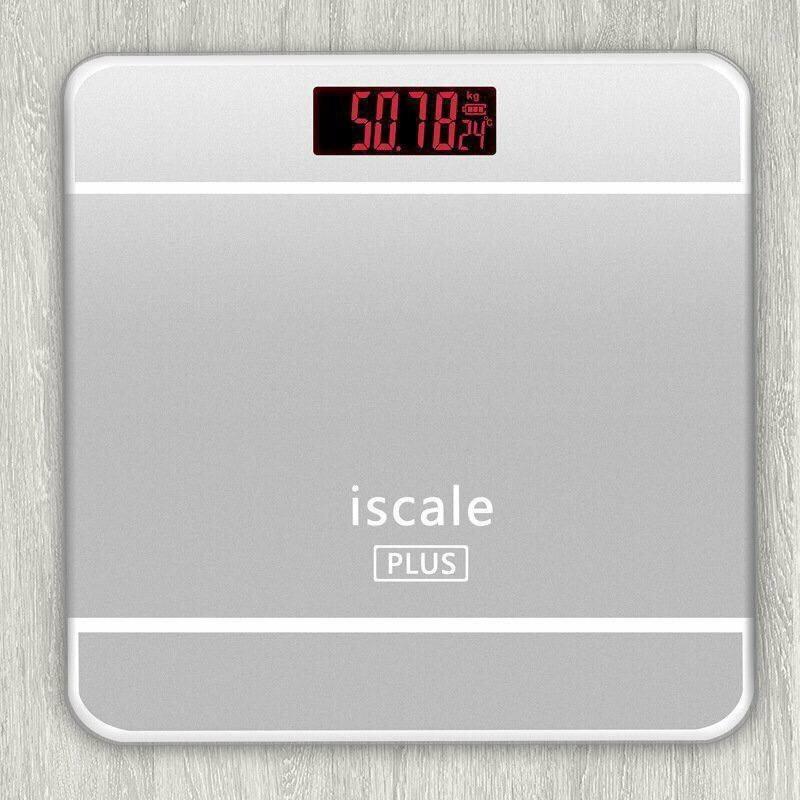 Cân sức khỏe Iscale Plus Tặng kèm thước dây (Màu ngẫu nhiên) - Hàng Chính Hãng