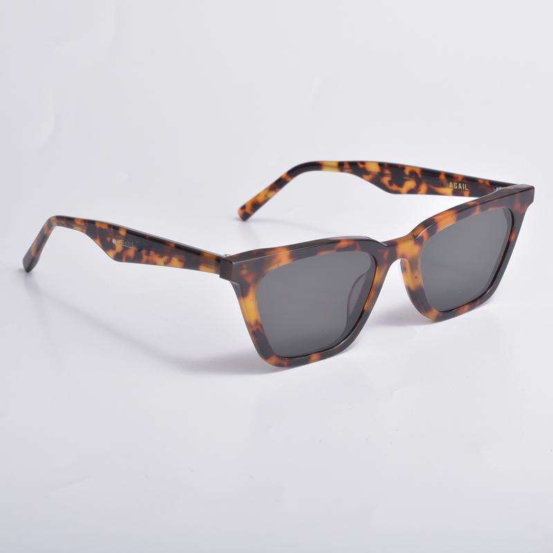 Thời Trang Mới Chất Lượng Cao 2021 Mắt Mèo Phân Cực Nữ Kính Mát Nhẹ Nhàng AGAIL Retro Acetate Nữ Mặt Trời Mắt Kính Nữ