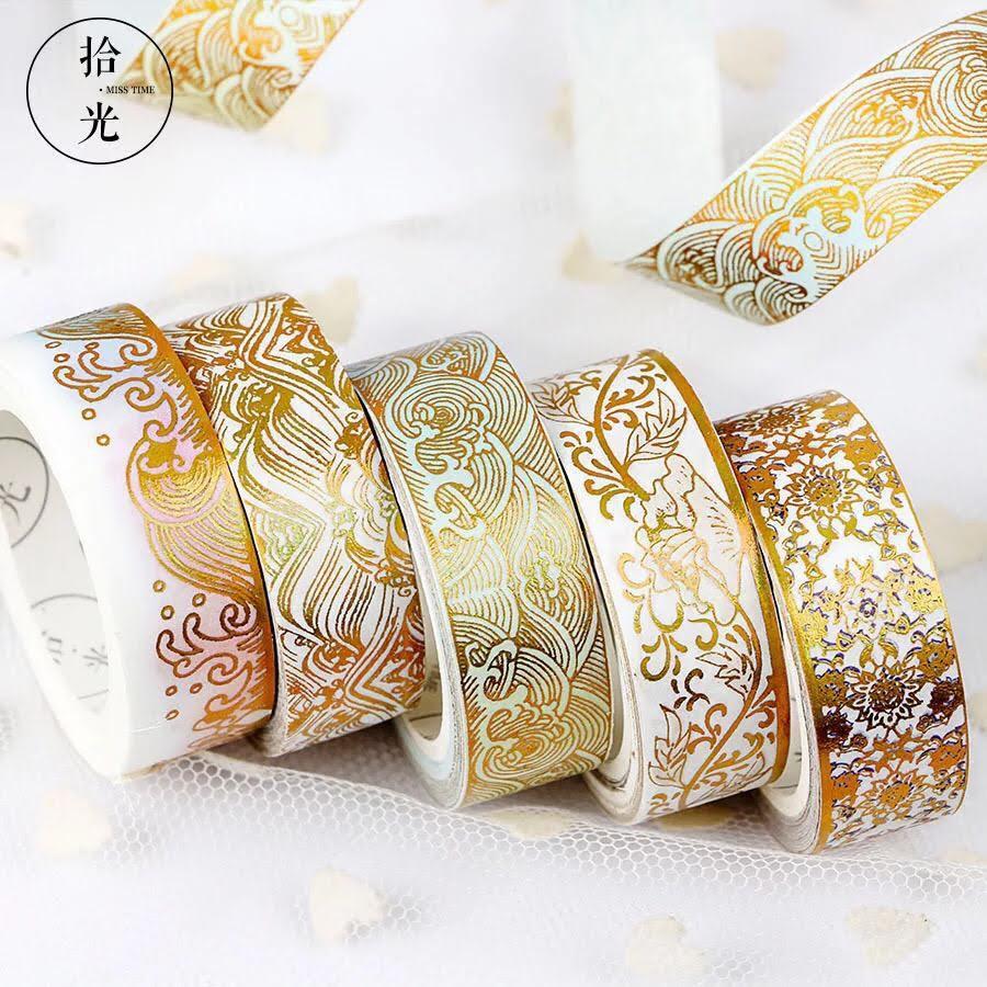 washi tape băng dính cổ trang sẵn