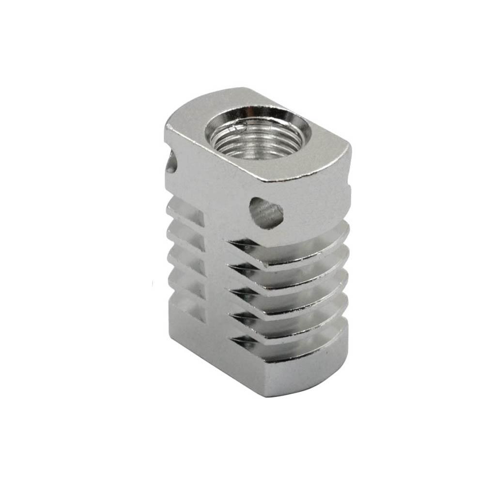 3D Printer Extruder Aluminum Heat   Cooling Fin 22x27mm Blue