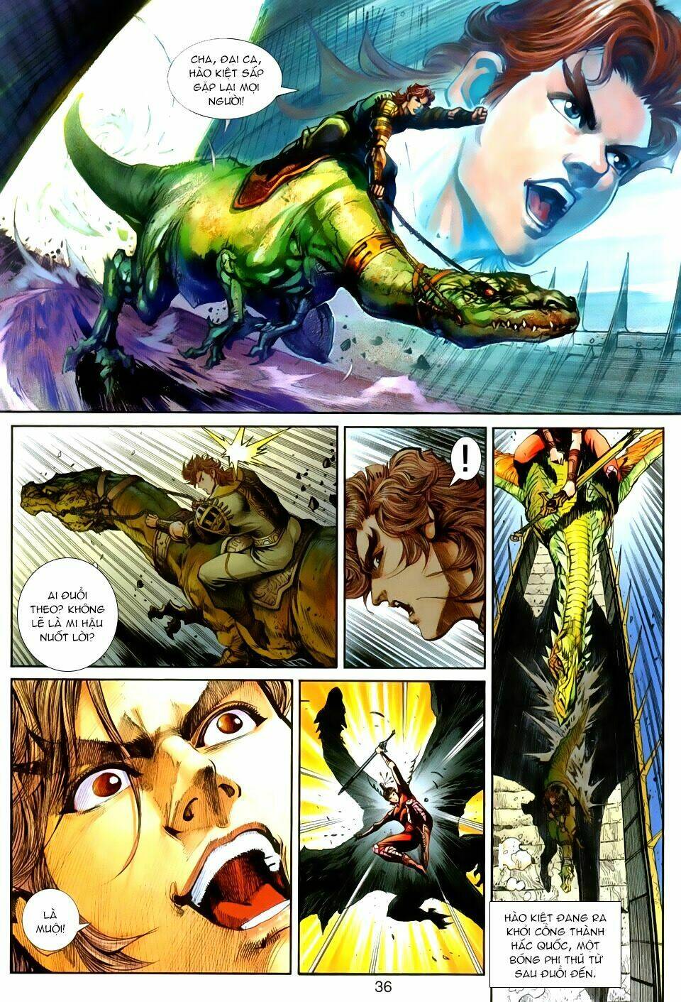 thần binh huyền kỳ 3+3.5 chapter 30 34