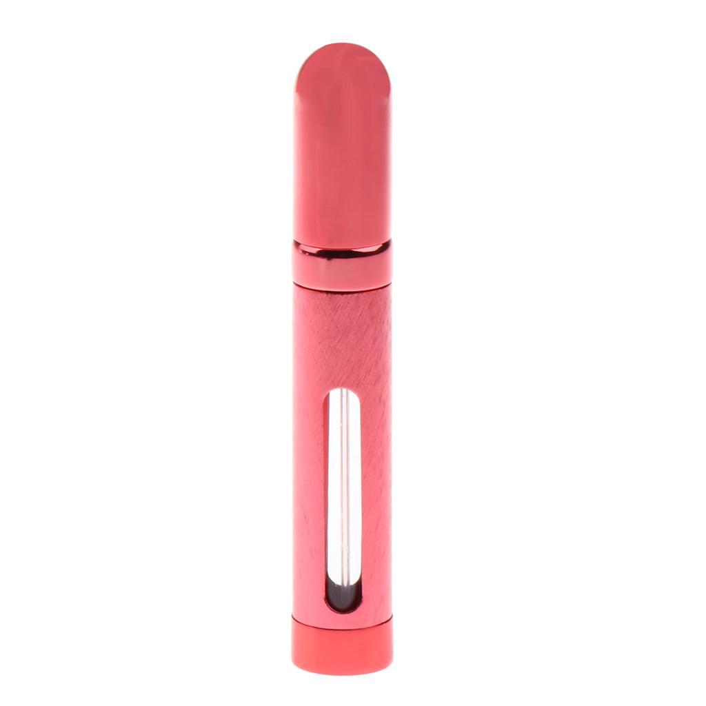 Travel 8ml Fine Mist Sprayer Bottle Makeup Atomizer Fragrance Aftershave Perfume Aluminum Essential Oil Container Vial